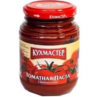 Паста томатная Кухмастер Любительская 270г ст/б твист