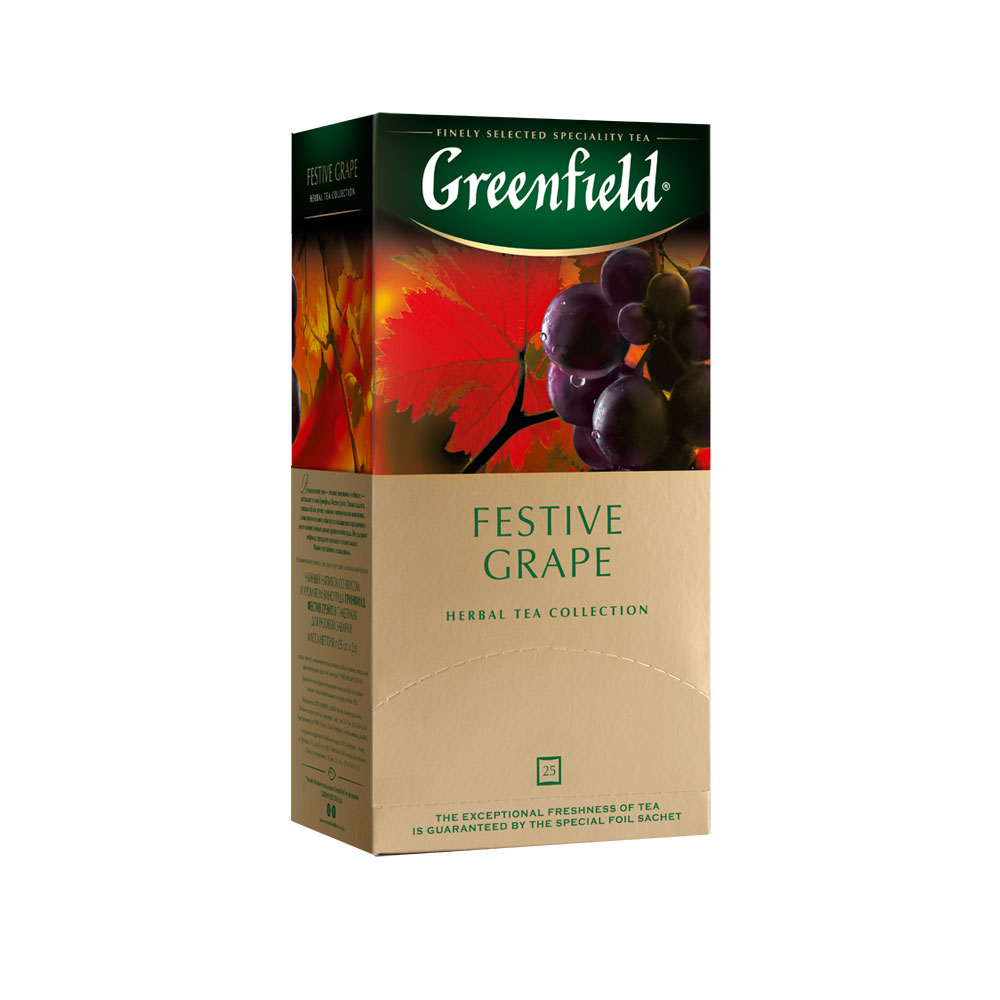 Чай Гринфилд 25 пакетиков травяной